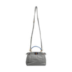 Fendi Mini Peekaboo Blue Grey