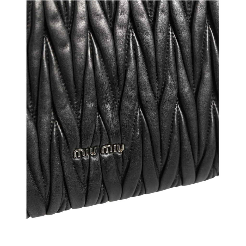 Miu Miu Confidential Matelasse Leather Flap Shoulder Bag