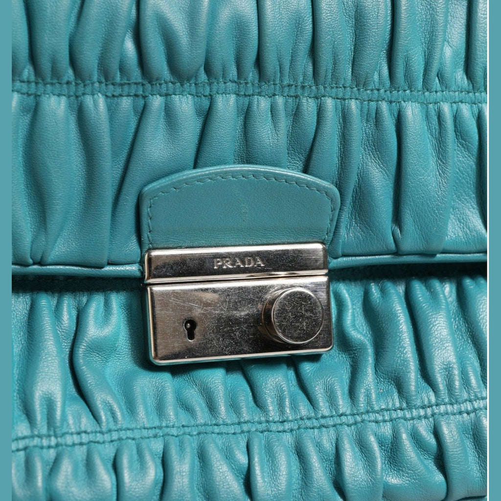 Prada Nappa Gaufre Flap Bag