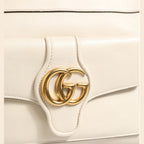 Gucci Arli Small Crossbody Bag White Leather