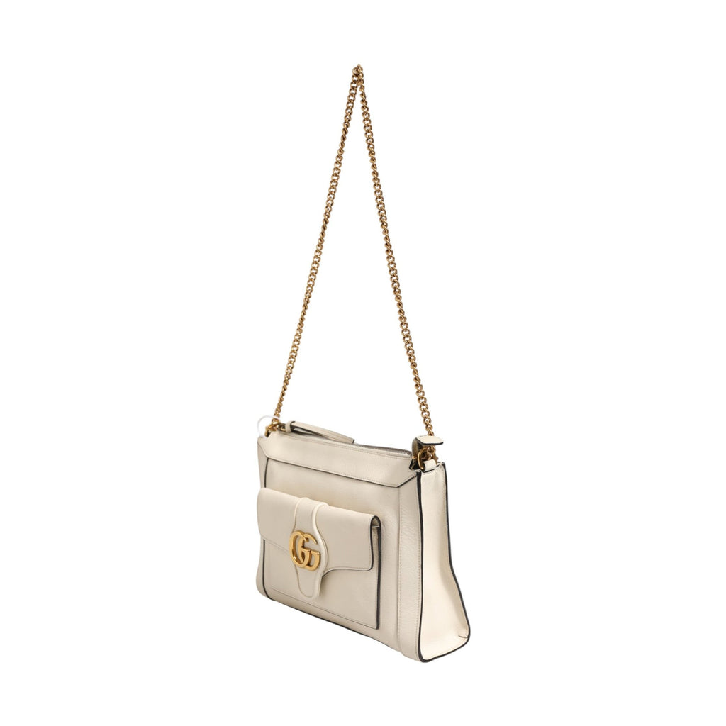 Gucci Arli Small Crossbody Bag White Leather