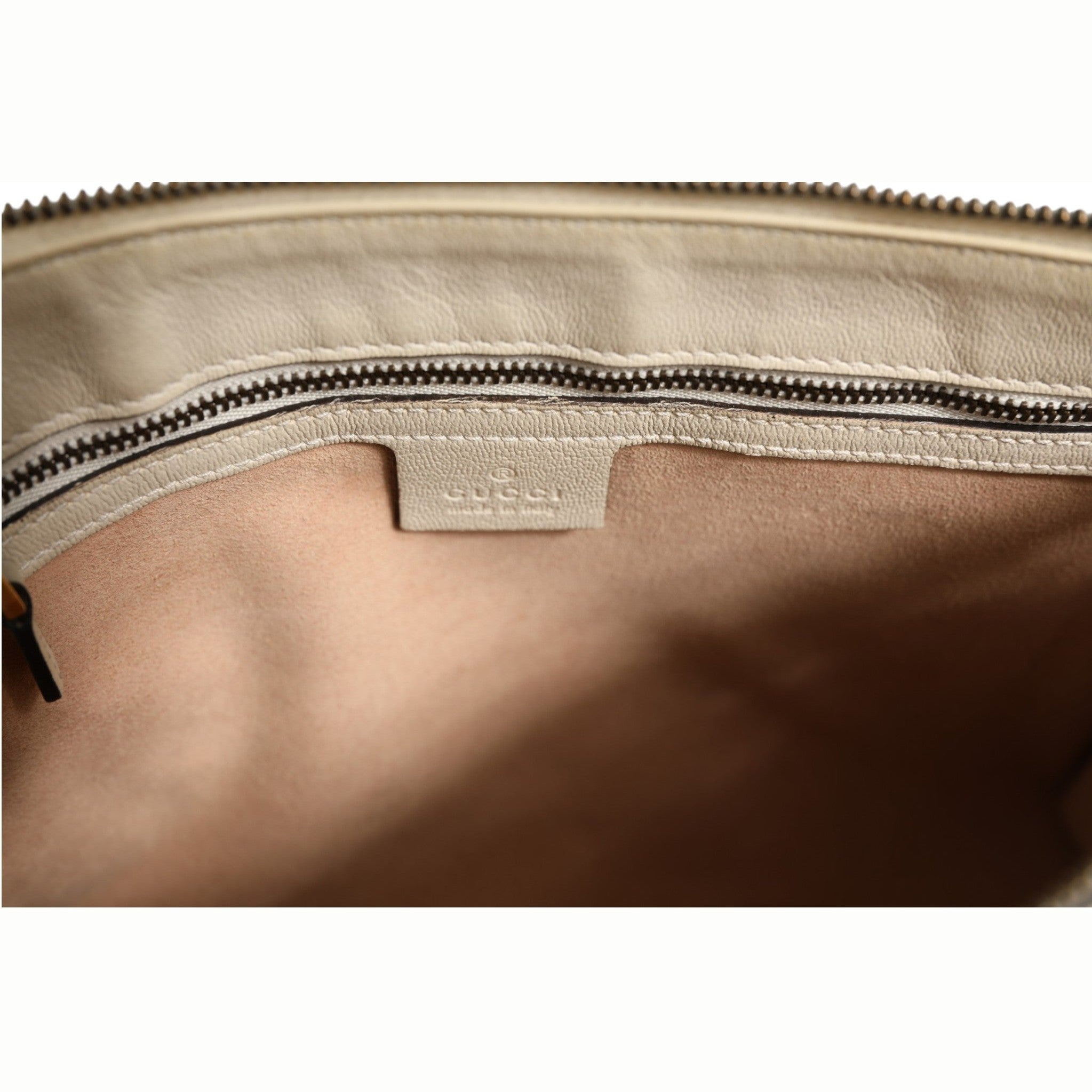 Gucci Arli Small Crossbody Bag White Leather