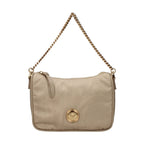 Versace Beige Fabric Handbag