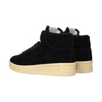 Jil Sander Black Leather High Top Sneakers