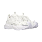Versace White Fabric Sneakers