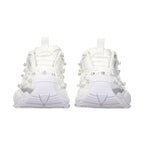 Versace White Fabric Sneakers