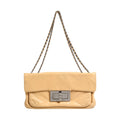 Chanel Beige Lambskin Giant Reissue Mademoiselle Lock Flap Bag
