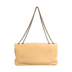 Chanel Beige Lambskin Giant Reissue Mademoiselle Lock Flap Bag