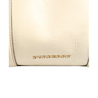 Burberry Chalk White Large Leather Tote Bag