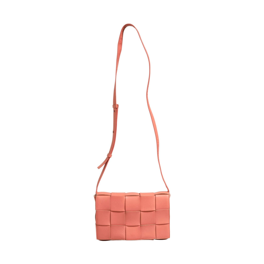 Bottega Veneta Lambskin Maxi Intrecciato Cassette Crossbody Bag