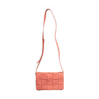 Bottega Veneta Lambskin Maxi Intrecciato Cassette Crossbody Bag