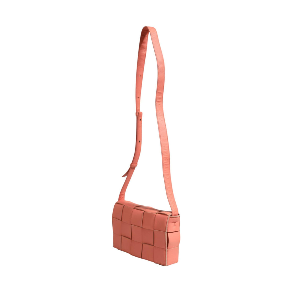 Bottega Veneta Lambskin Maxi Intrecciato Cassette Crossbody Bag