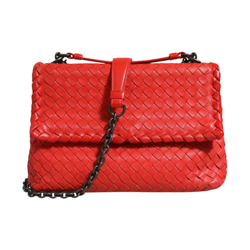 Bottega Veneta Olimpia Small Intrecciato Leather Shoulder Bag
