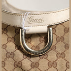 Gucci Canvas Abbey D Ring Shoulder Bag