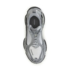 Gray Polyethylene Athletic Sneakers