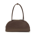 Miu Miu Brown Calf Leather Bos Taurus Shoulder Bag