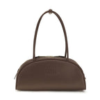 Miu Miu Brown Calf Leather Bos Taurus Shoulder Bag