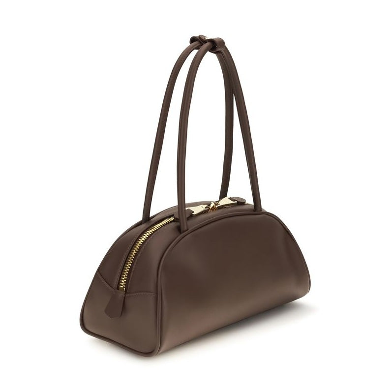 Miu Miu Brown Calf Leather Bos Taurus Shoulder Bag