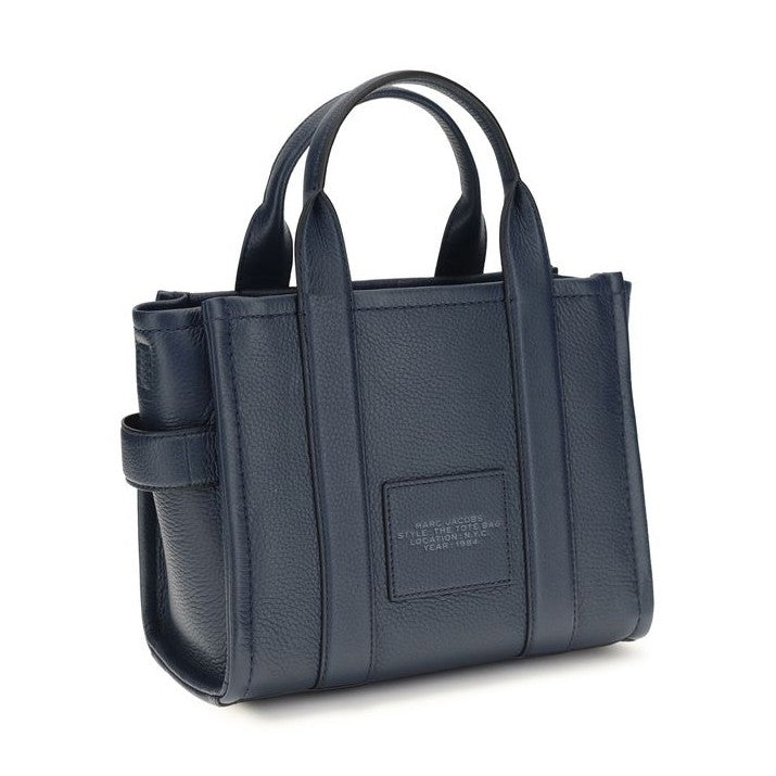 Marc Jacobs Blue Calf Leather Bos Taurus Handbag