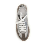 Brunello Cucinelli Multicolor Calf Leather Bos Taurus Athletic Sneakers
