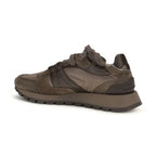 Brunello Cucinelli Brown Calf Leather Bos Taurus Athletic Sneakers