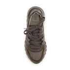Brunello Cucinelli Brown Calf Leather Bos Taurus Athletic Sneakers