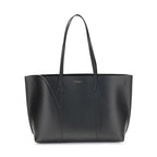 Tory Burch Black Calf Leather Bos Taurus Handbag