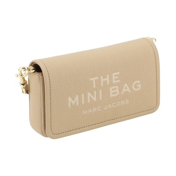 Marc Jacobs Beige Calf Leather Bos Taurus Shoulder Bag