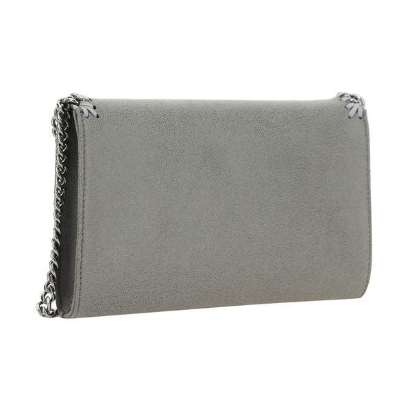 Stella McCartney Gray Polyester Shoulder Bag