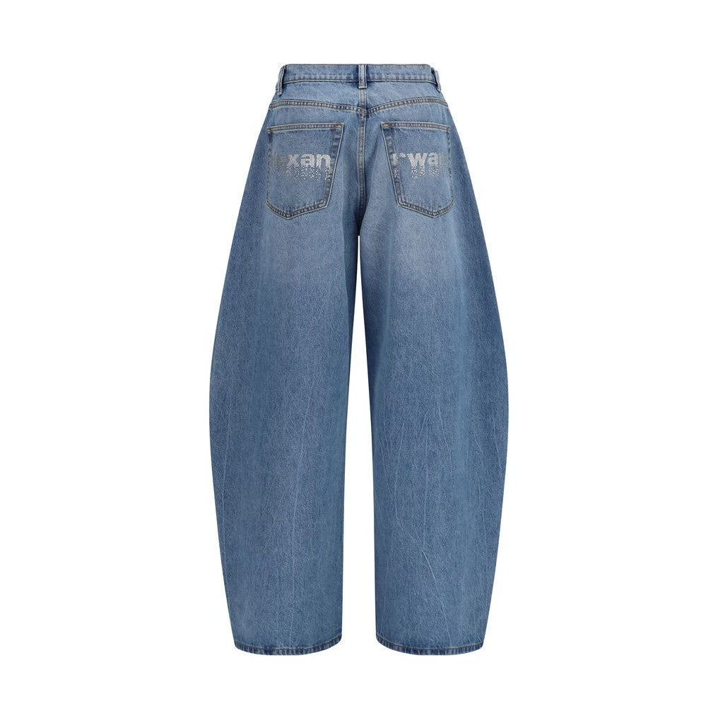 Alexander Wang Blue Cotton Jeans Denim