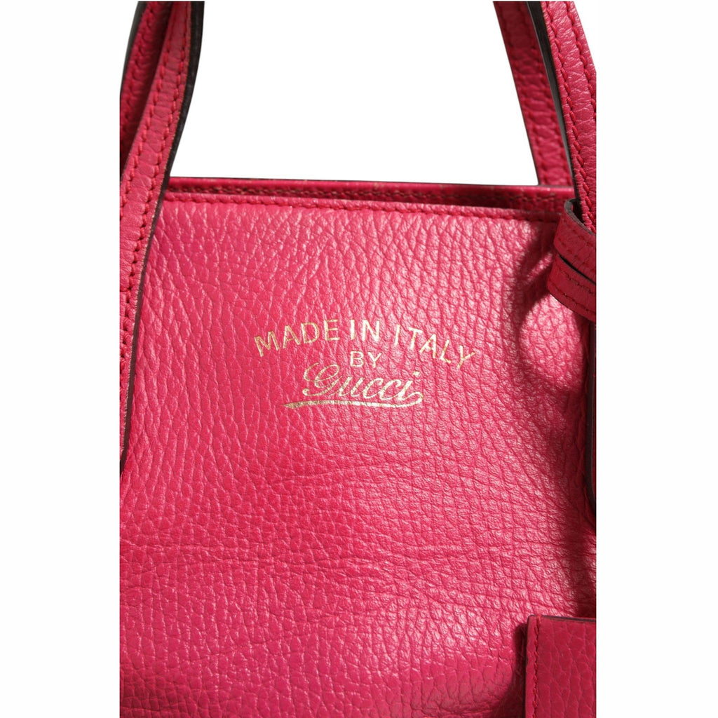 Gucci Swing Leather 2Way Tote Bag