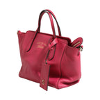 Gucci Swing Leather 2Way Tote Bag
