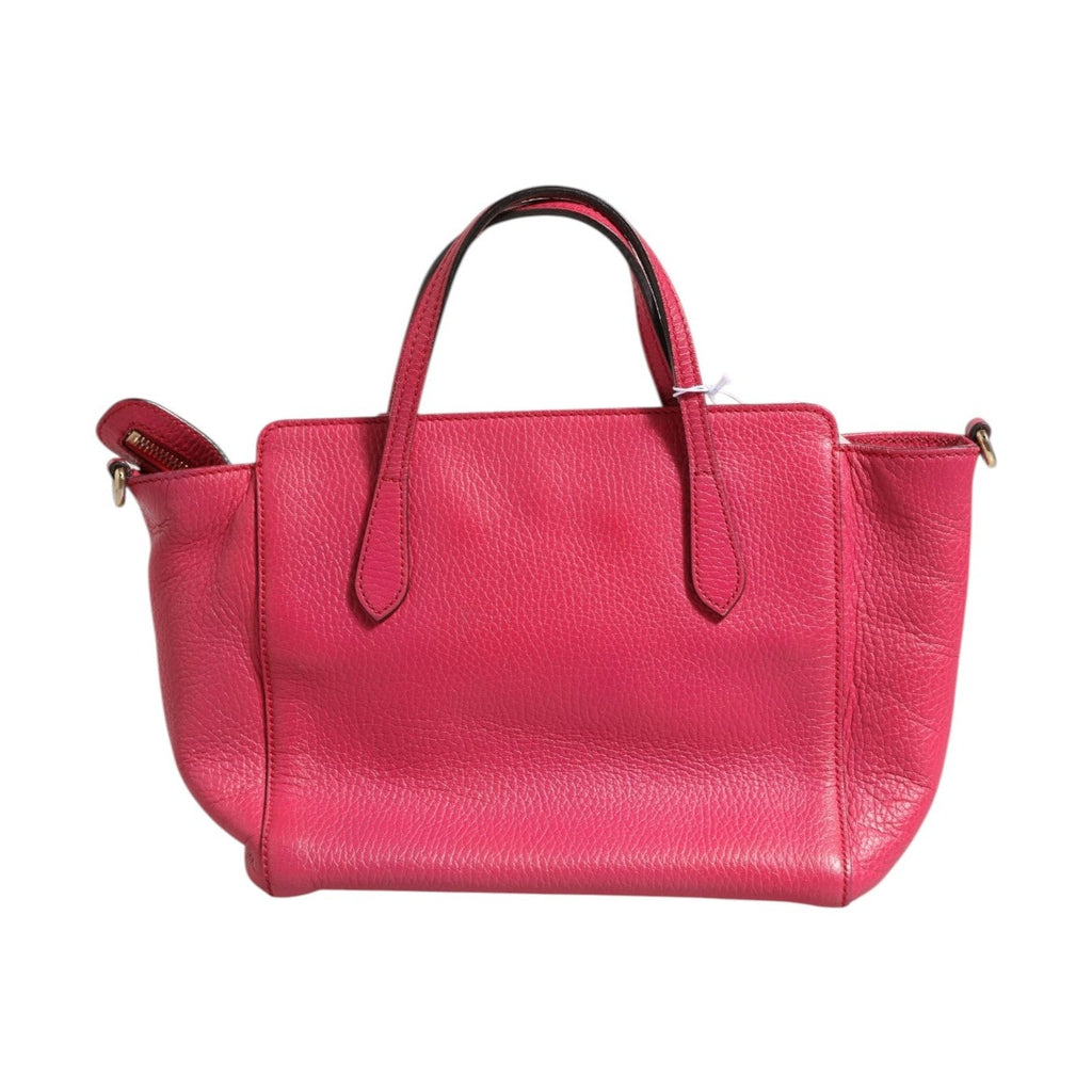 Gucci Swing Leather 2Way Tote Bag