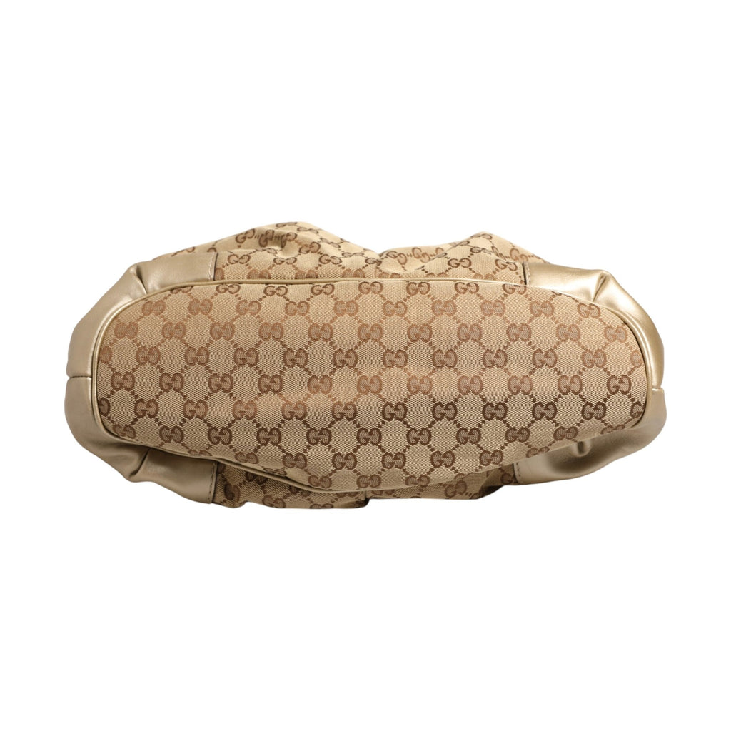 Gucci Canvas Sukey Satchel