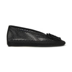 Ganni Black Polyethylene Ballet Flats