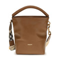 Burberry Brown Calf Leather Bos Taurus Backet Bag