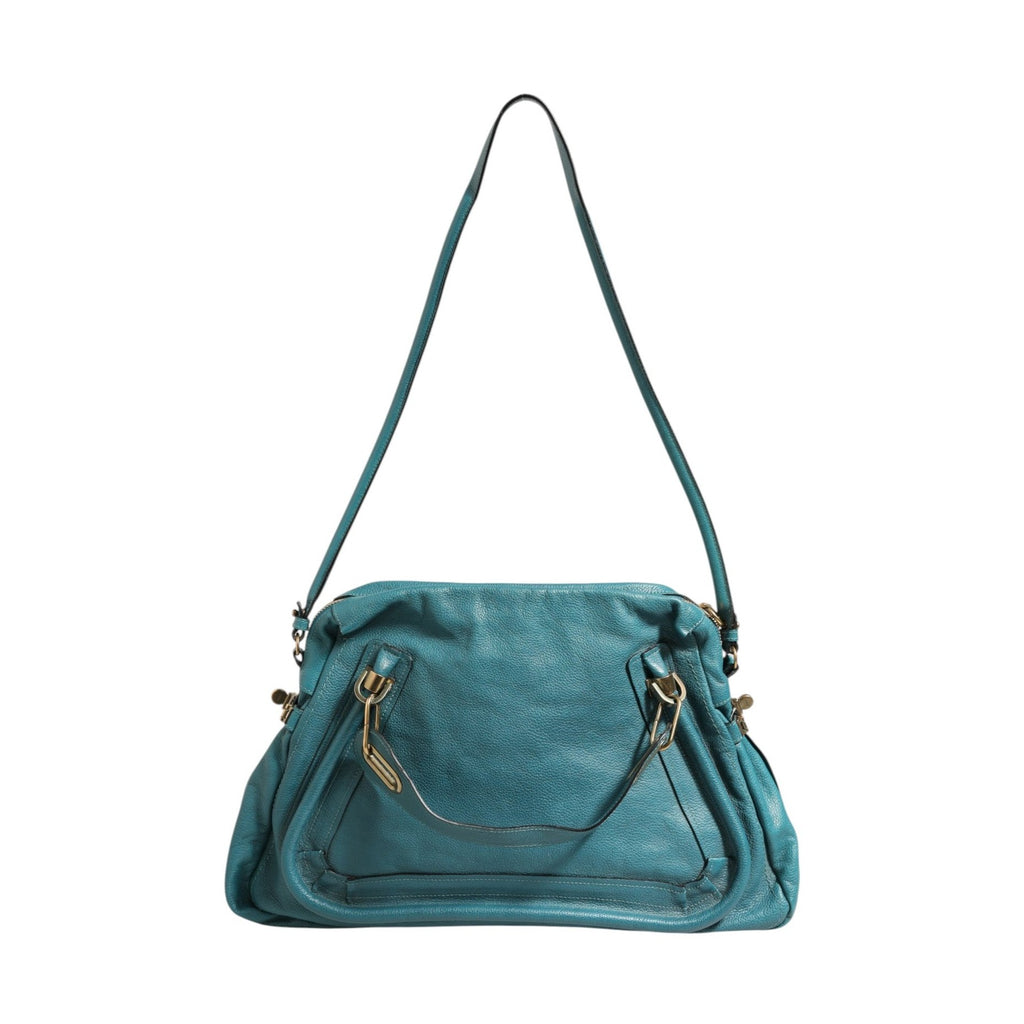 Chloé Paraty Bag in Aquamarine Leather