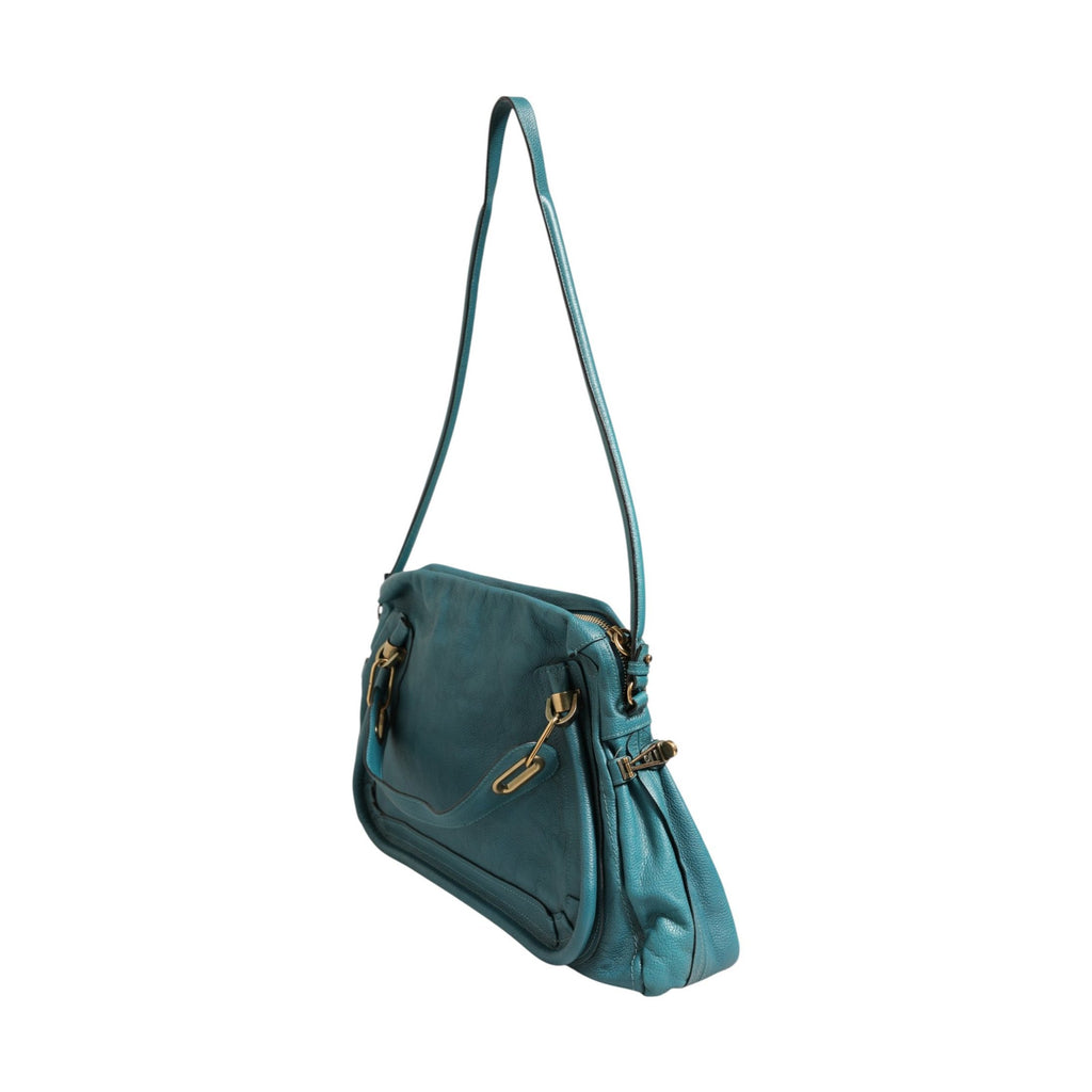 Chloé Paraty Bag in Aquamarine Leather