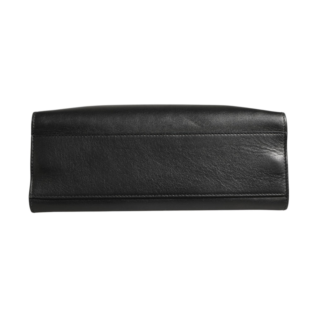 Gucci Nymphaea Bamboo Top Handle Leather Bag