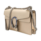 Gucci Dionysus White Leather Handbag