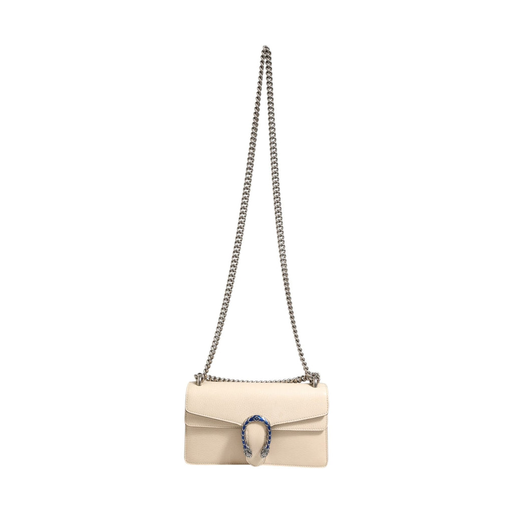 Gucci Dionysus White Leather Handbag