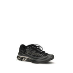 MM6 Black Polyamide Athletic Sneakers