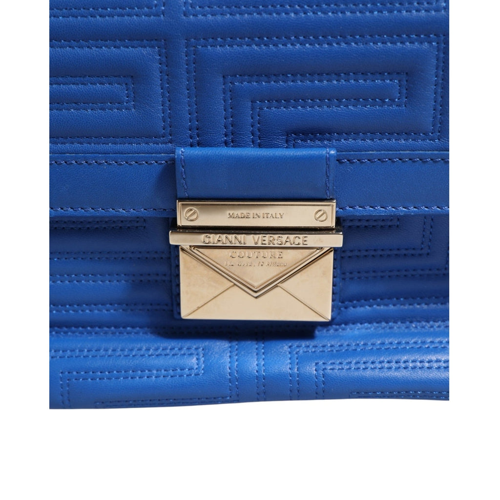Versace Couture Quilted Leather Shoulder Bag