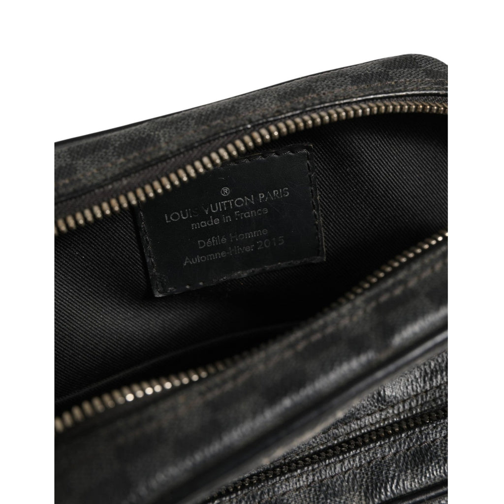 Louis Vuitton Black Damier Graphite Canvas Amazon Christopher Nemeth Shoulder Bag