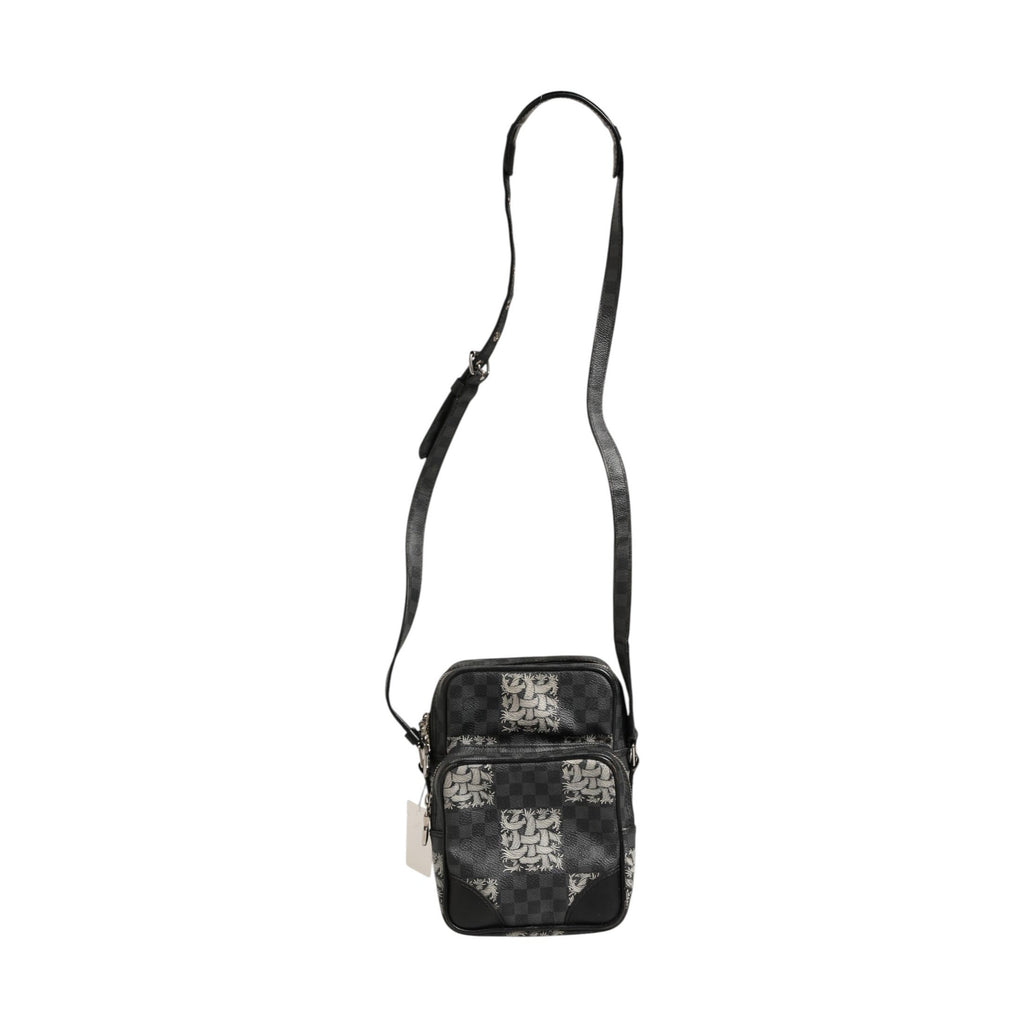 Louis Vuitton Black Damier Graphite Canvas Amazon Christopher Nemeth Shoulder Bag