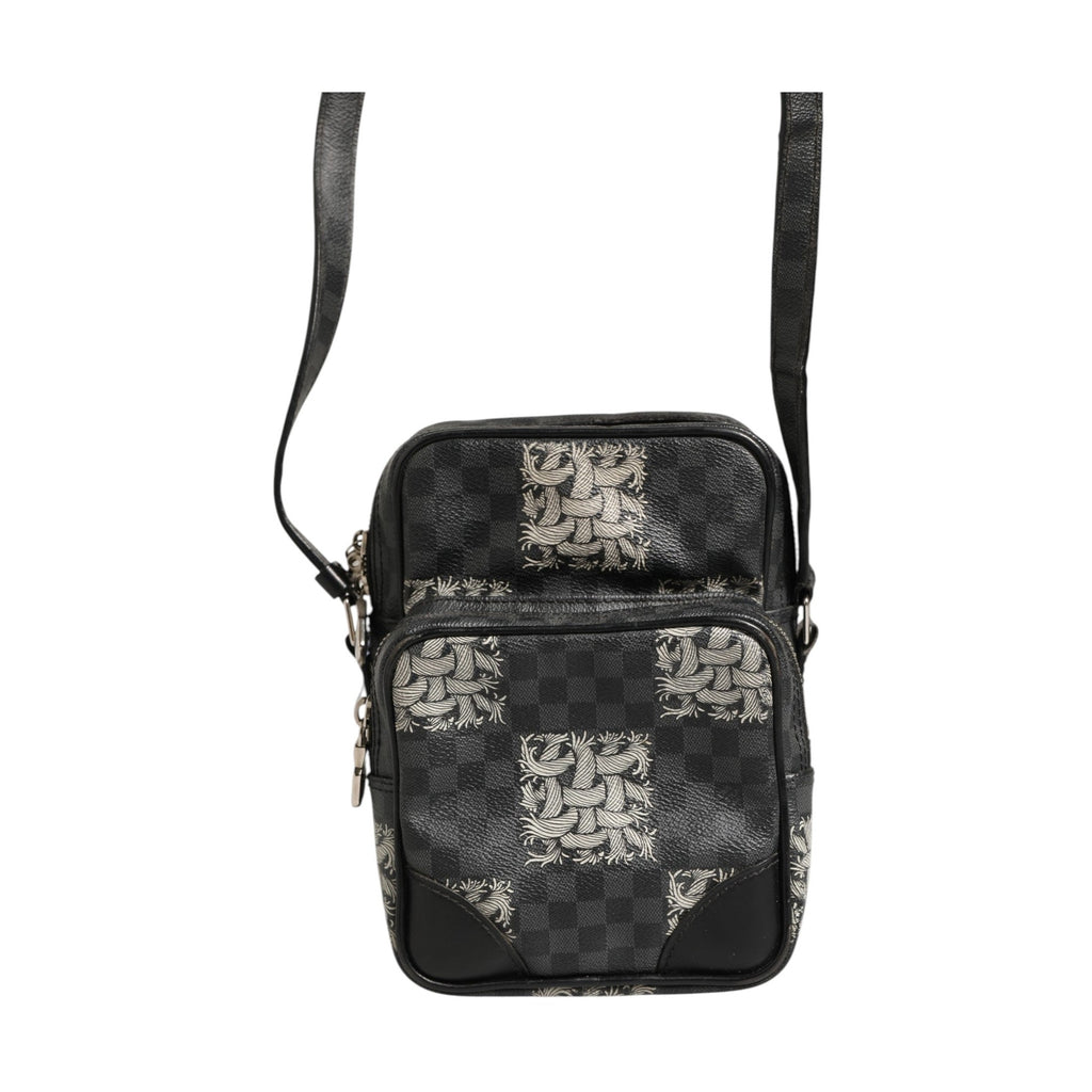 Louis Vuitton Black Damier Graphite Canvas Amazon Christopher Nemeth Shoulder Bag