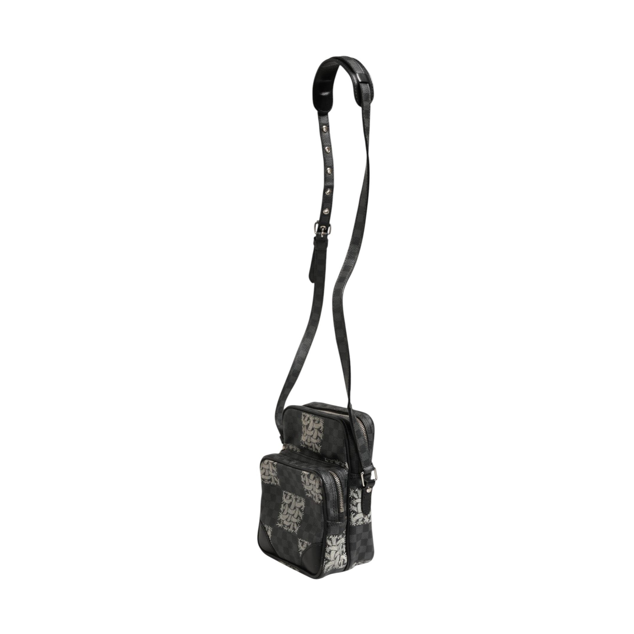 Louis Vuitton Black Damier Graphite Canvas Amazon Christopher Nemeth Shoulder Bag