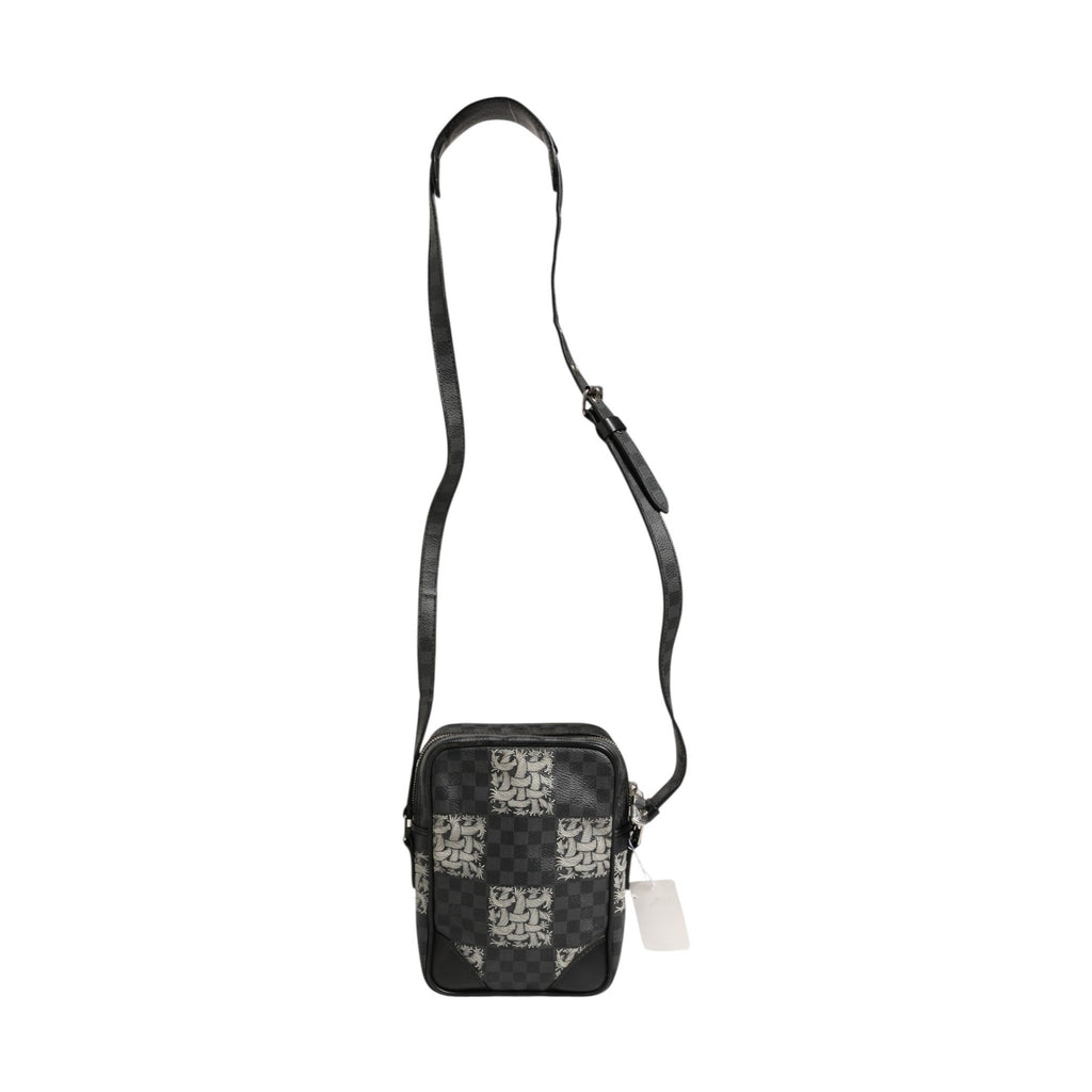 Louis Vuitton Black Damier Graphite Canvas Amazon Christopher Nemeth Shoulder Bag