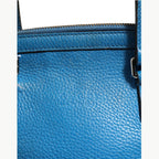 Gucci Blue Leather Dome Handbag