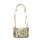 Rabanne Bicolor Brass Shoulder Bag